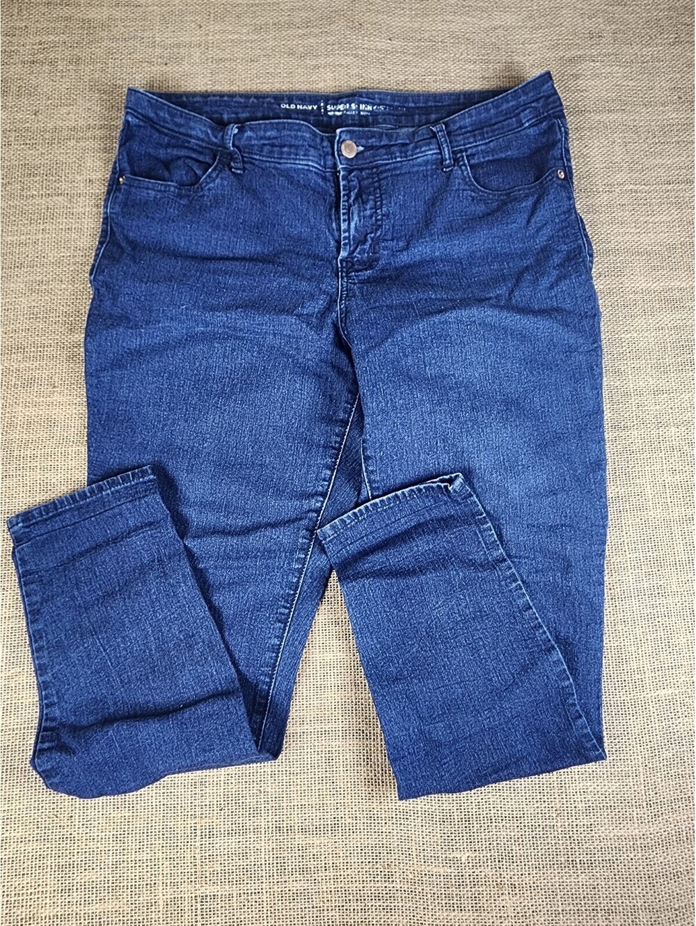 Old Navy Super Skinny Jeans Size 14 Blue Denim